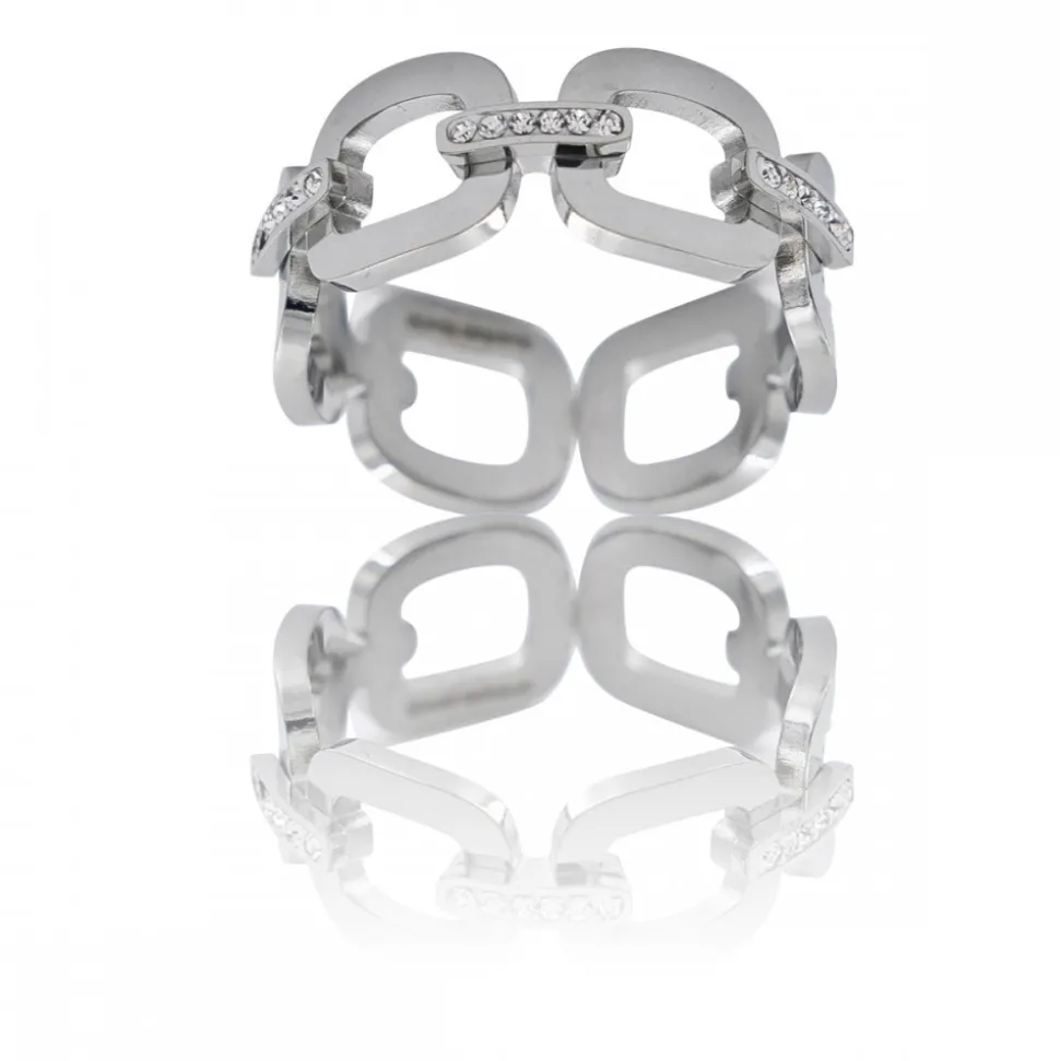 Coffret Sublime Bague Strass Femme POLA