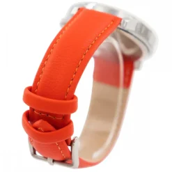 Délicate Montre Femme Rouge Orange GIORGIO