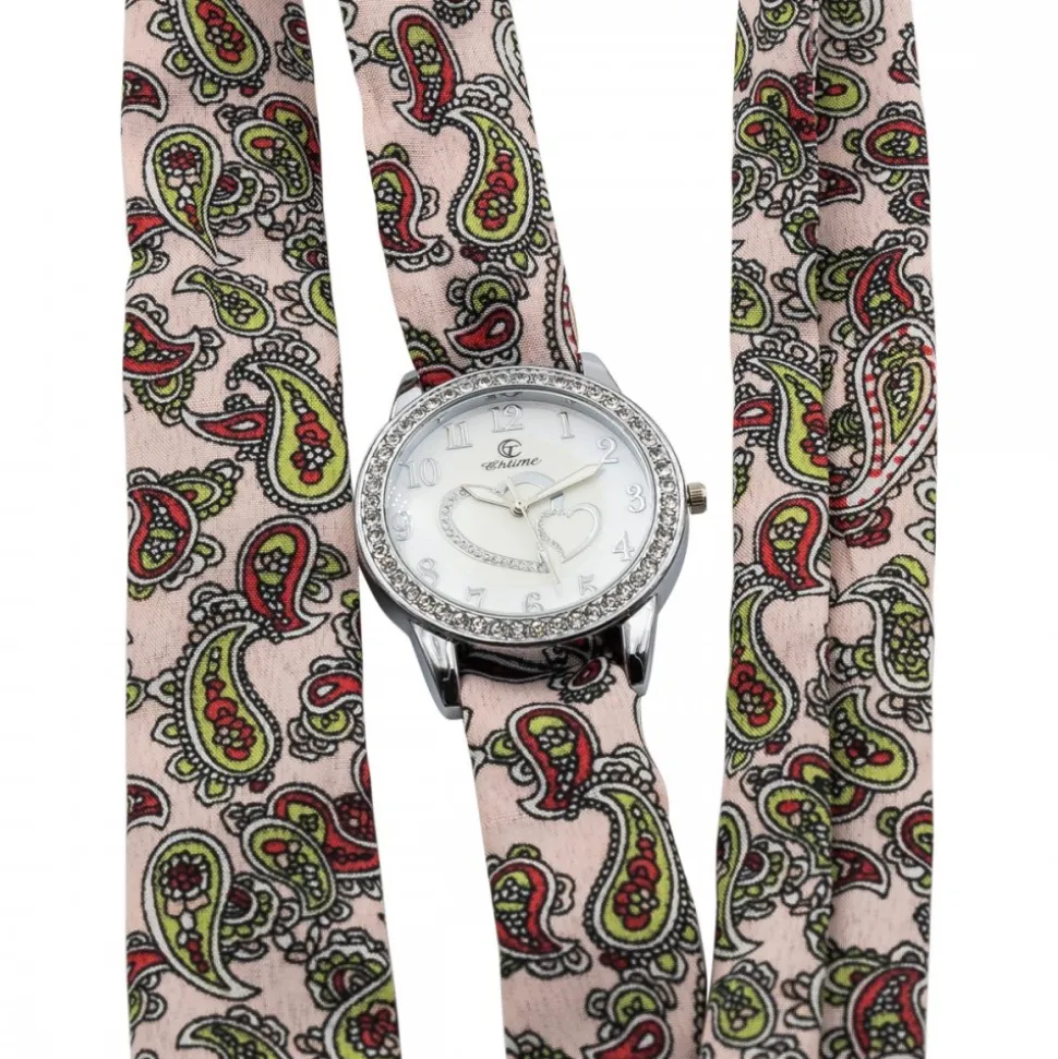 Jolie Montre Femme Foulard CHTIME
