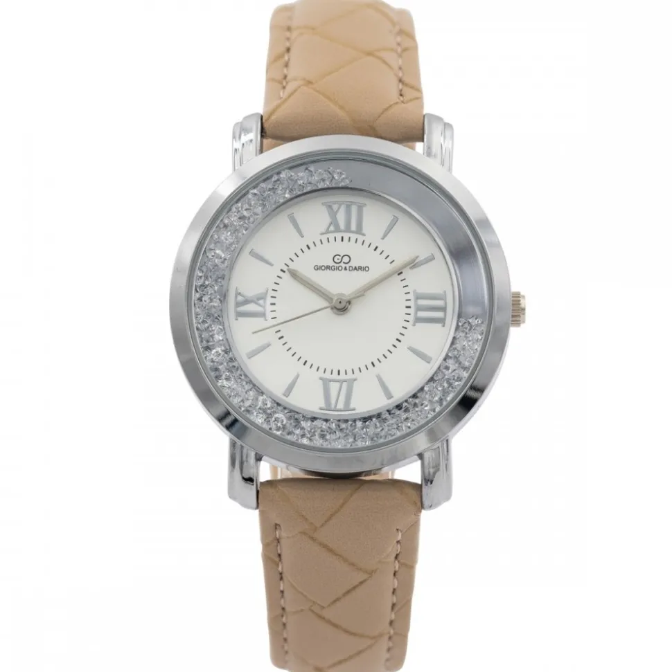 Jolie Montre Femme Taupe GIORGIO