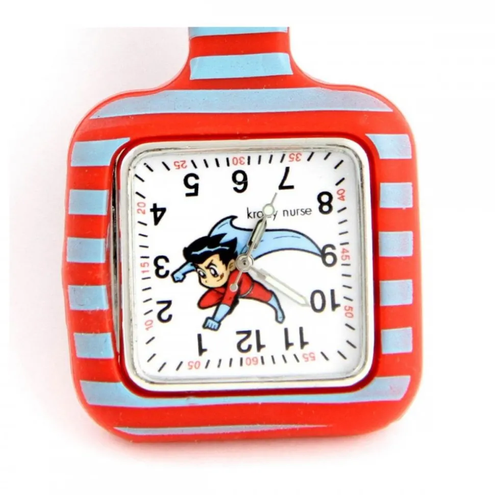 Jolie Montre Infirmière Silicone Super Boy KRAZY 74