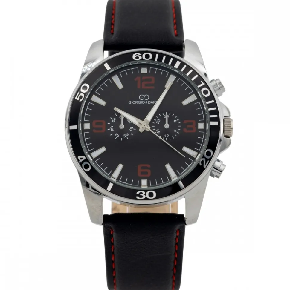 Jolie Montre pour Homme Noir GIORGIO