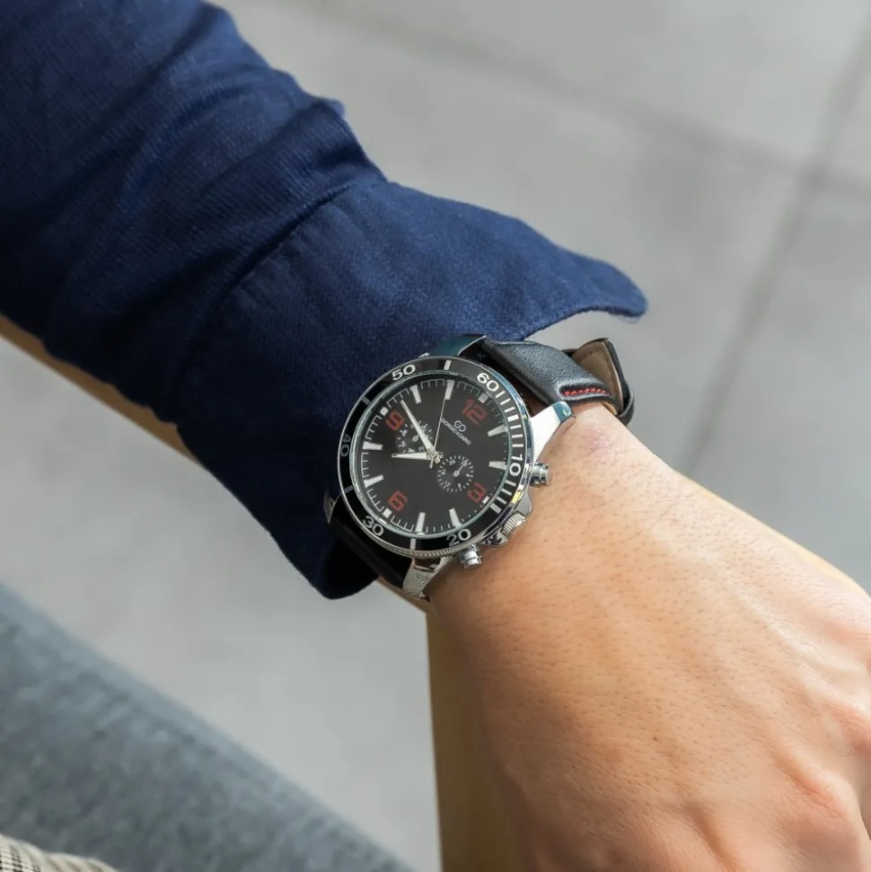 Jolie Montre pour Homme Noir GIORGIO