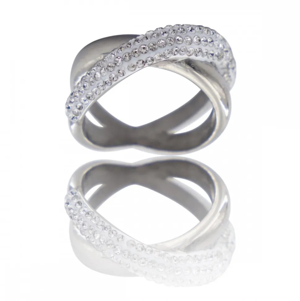 Magnifique Bague Femme Ornée Zirconium DRYAS