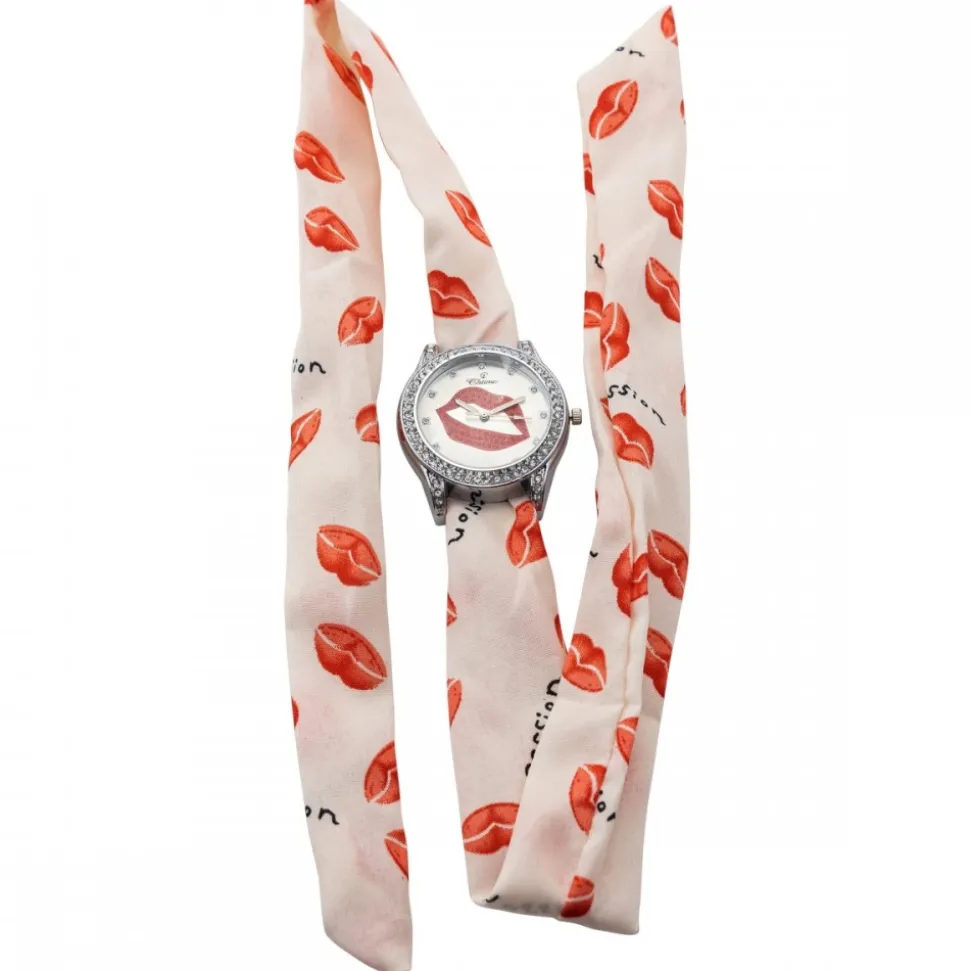 Magnifique Montre Femme Foulard CHTIME