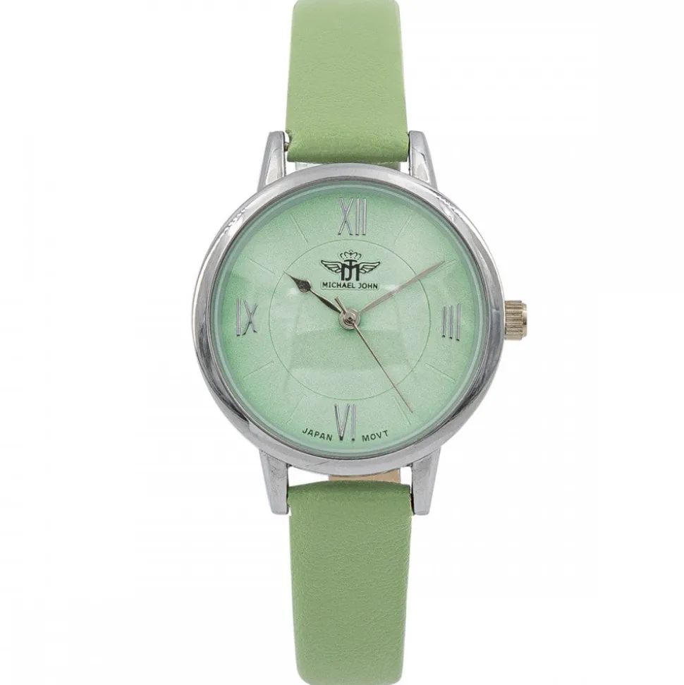 Magnifique Montre Femme Vert M. JOHN