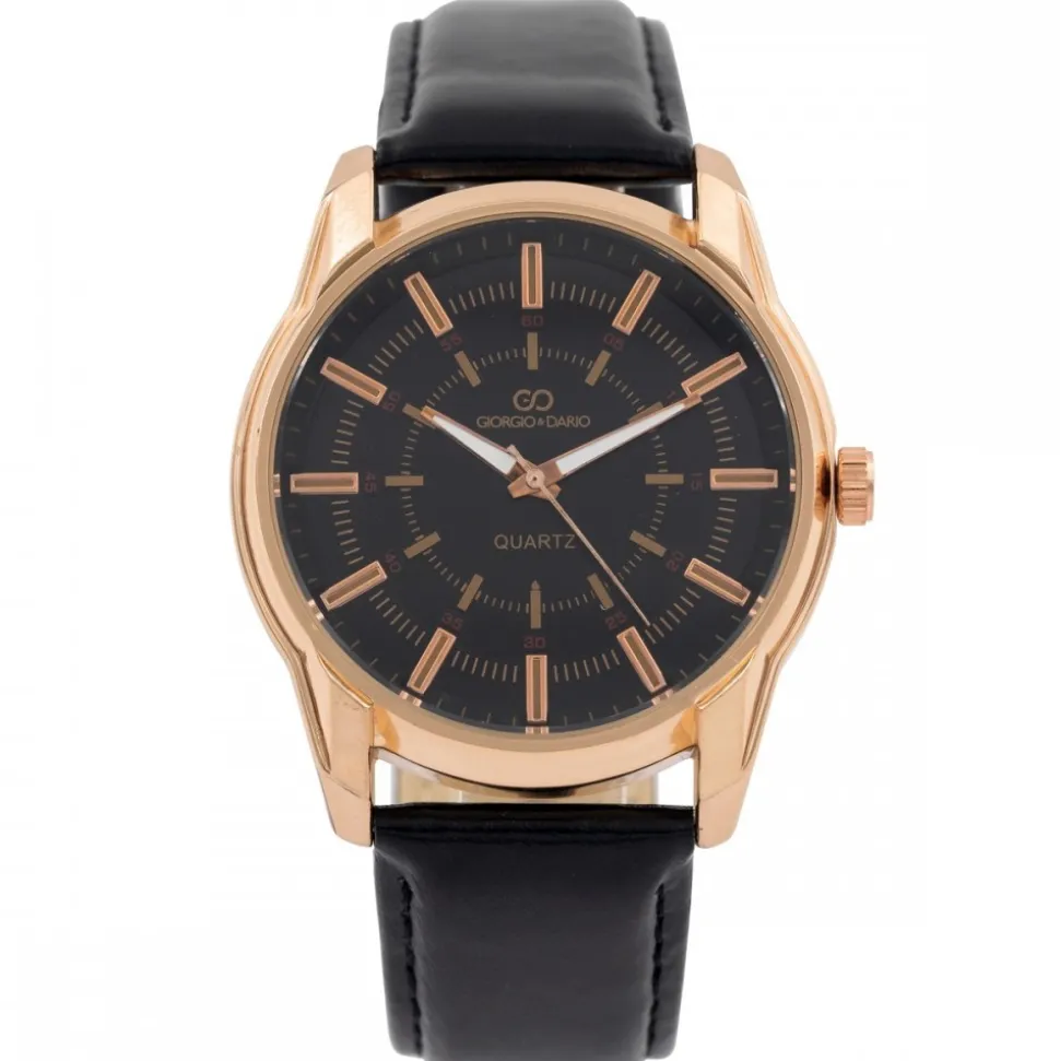 Magnifique Montre Homme Noir GIORGIO