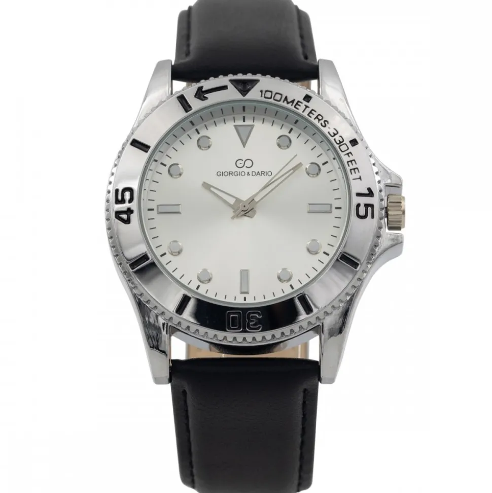 Magnifique Montre Homme Noir GIORGIO