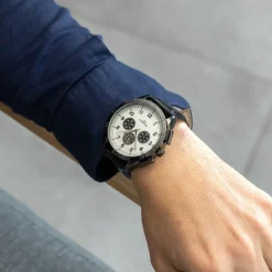 Magnifique Montre Homme Noir GIORGIO