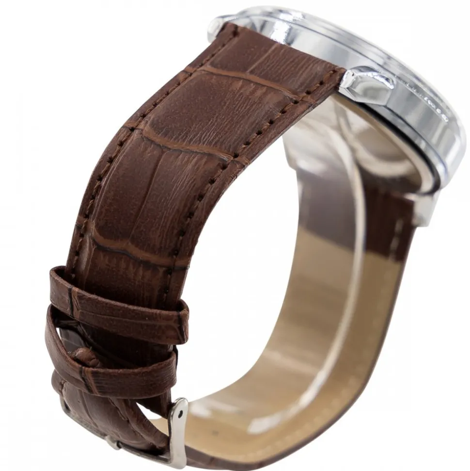 Montre d' Homme Bracelet Marron CHTIME