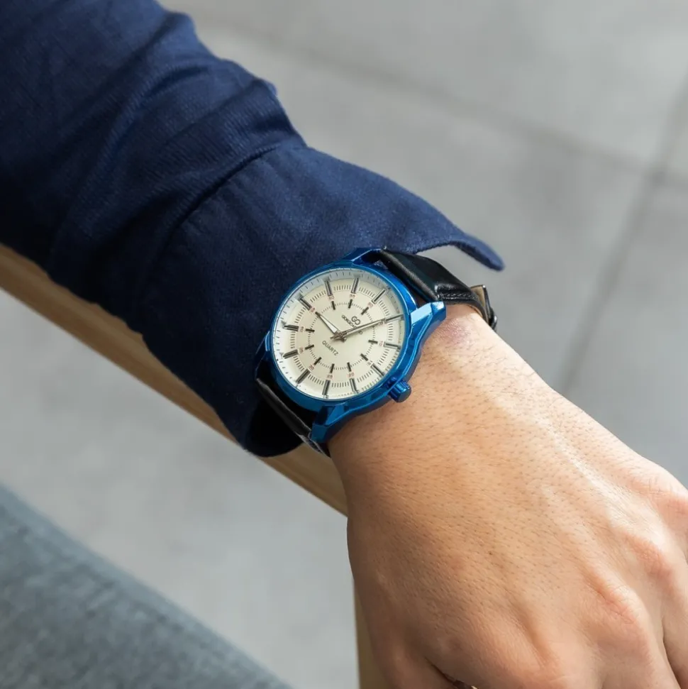 Montre d'Homme en Noir GIORGIO
