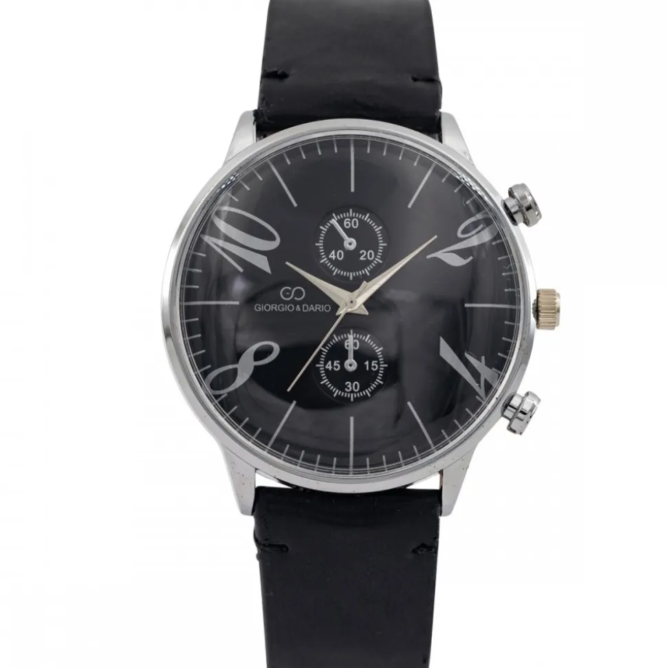 Montre d'Homme Tendance Noir GIORGIO