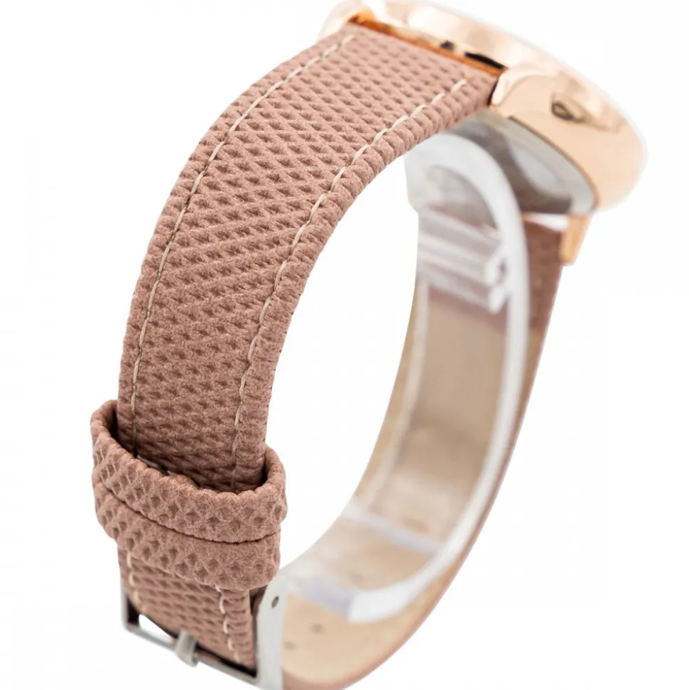 Montre Fashion Femme Rose Strass CHTIME
