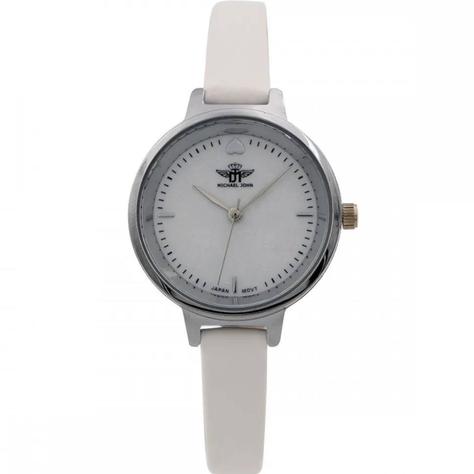 Montre Femme Blanc Paillettes M. JOHN