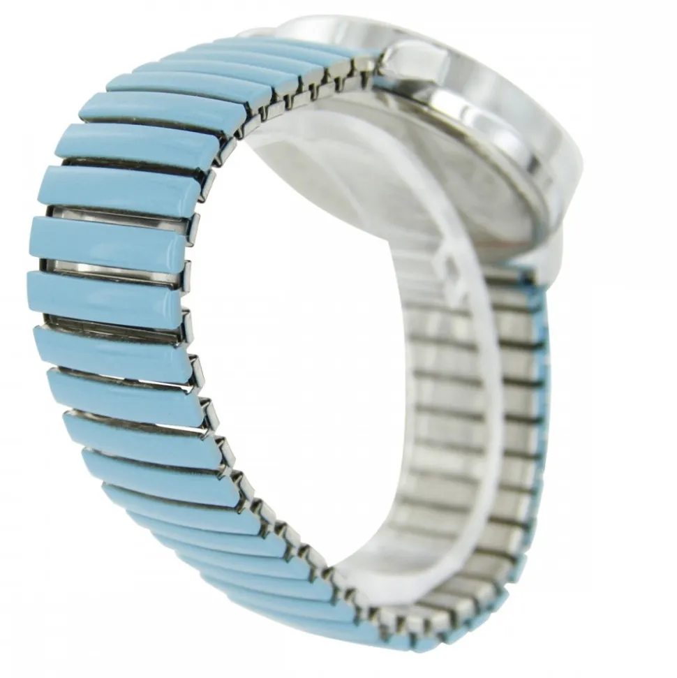 Montre Femme Bracelet Elastique Métal Bleu GIORGIO