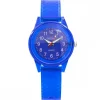 Montre Femme Bracelet Plastique Bleu CHTIME