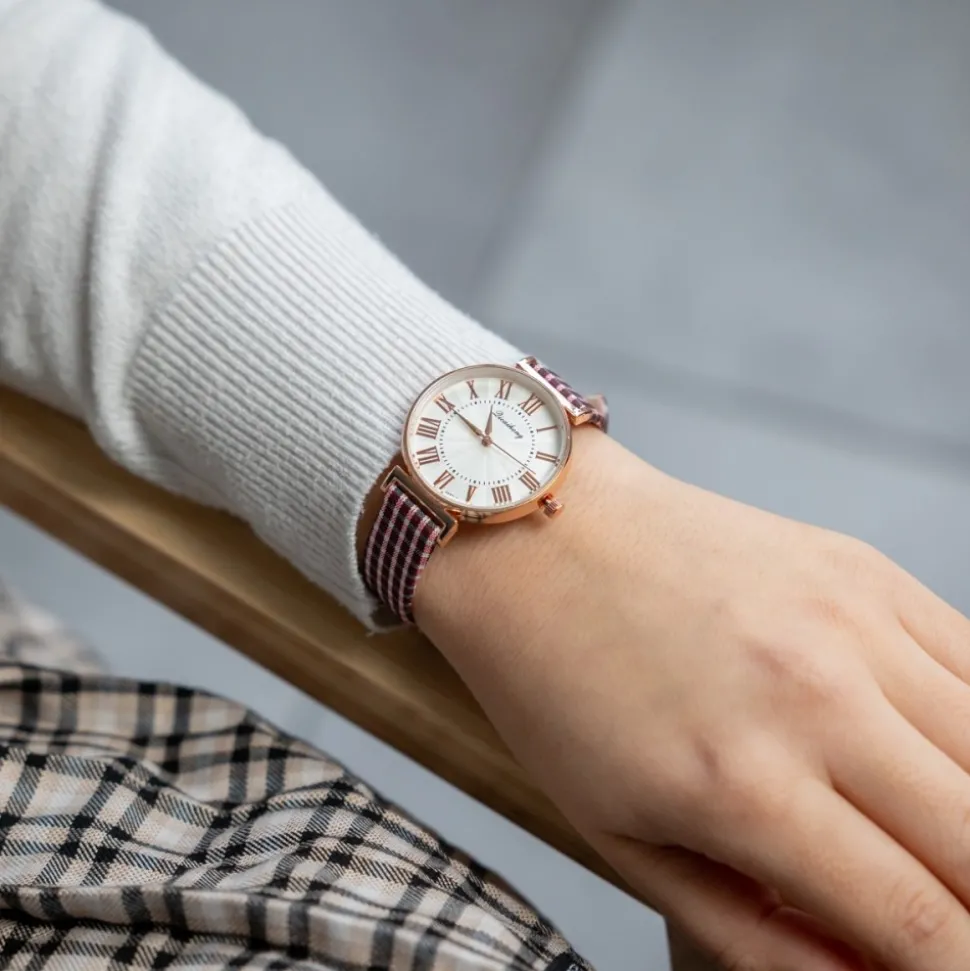 Montre Femme Bracelet Rose CHTIME