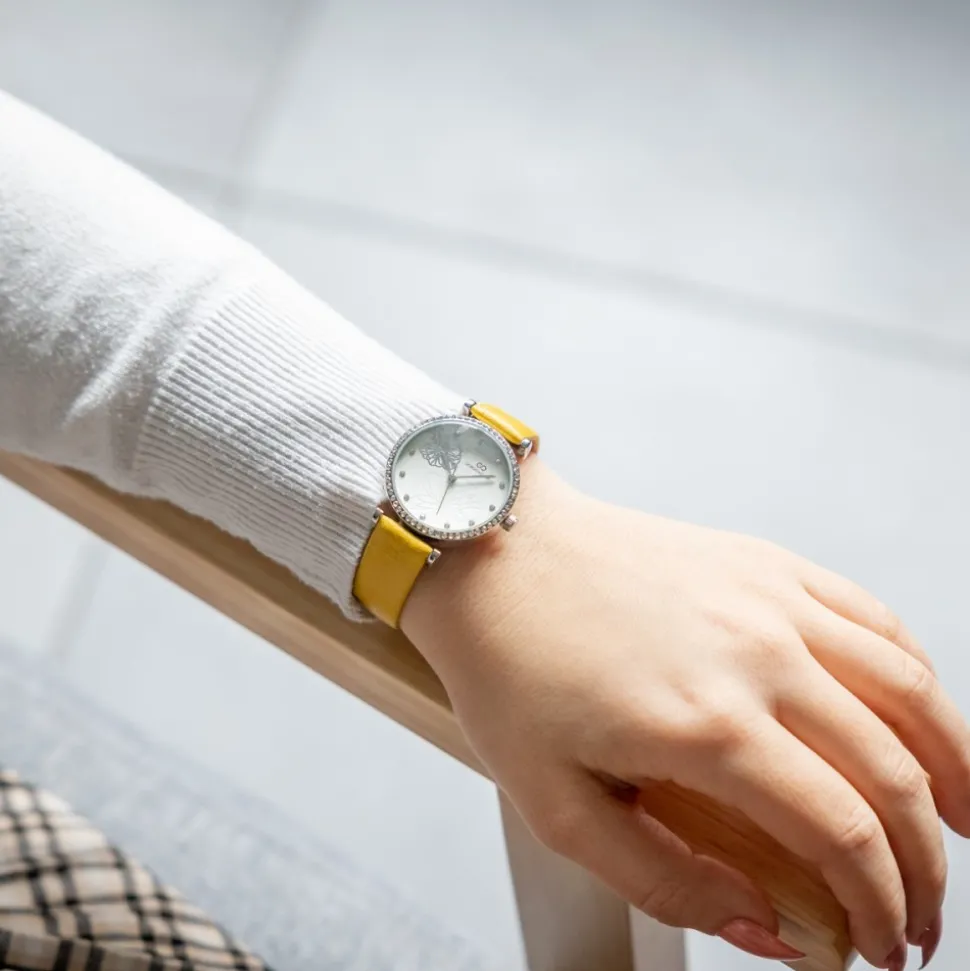 Montre Femme couleur Moutarde GIORGIO