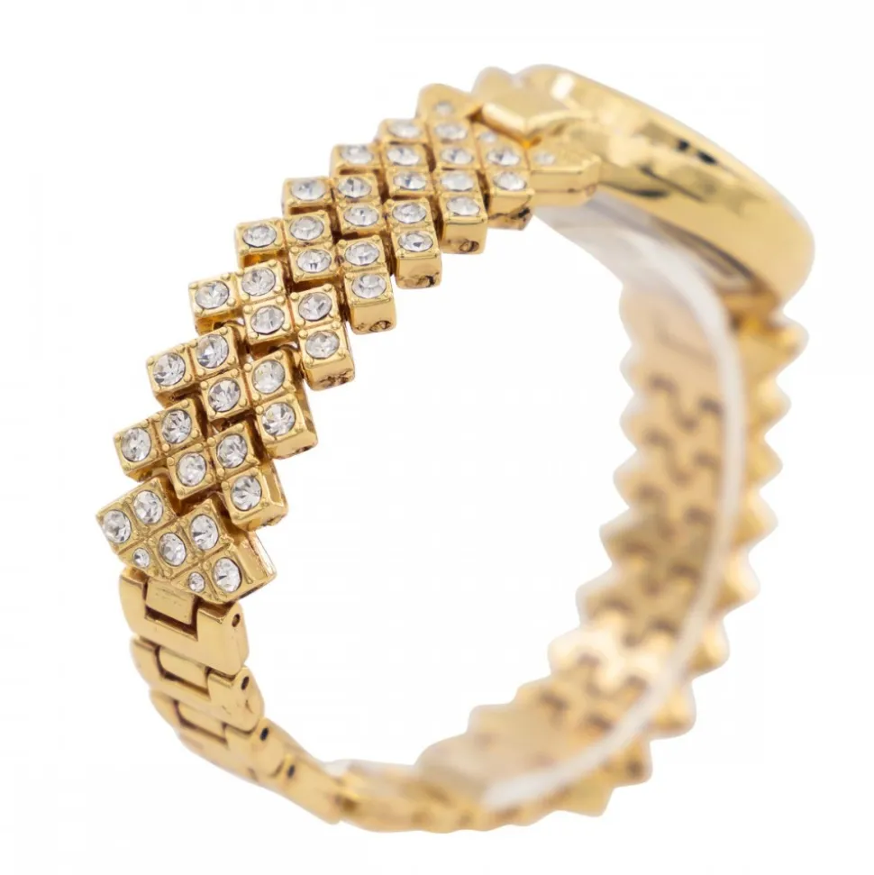 Montre Femme Métal Doré Strass GIORGIO