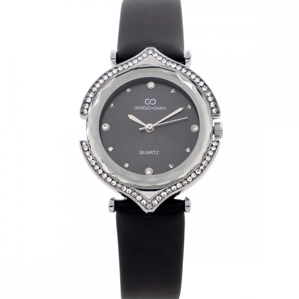 Montre Femme Noir Strass GIORGIO