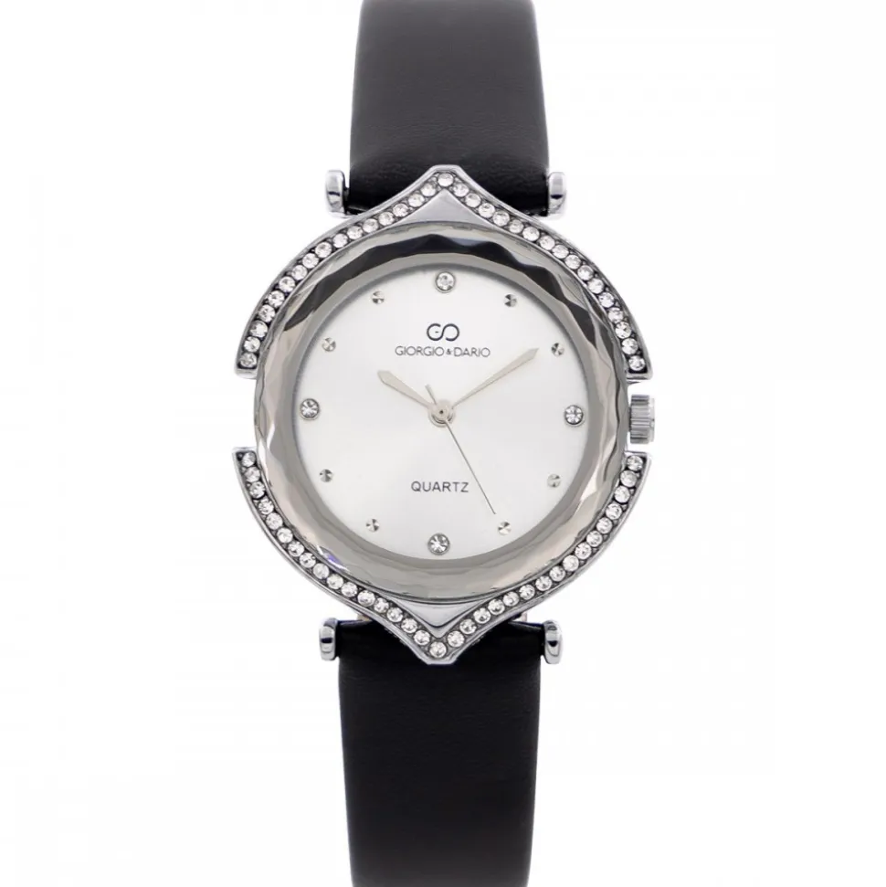 Montre Femme Noir Strass GIORGIO