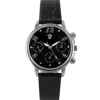 Montre Femme Noir Strass Style Chrono BELLOS 1256