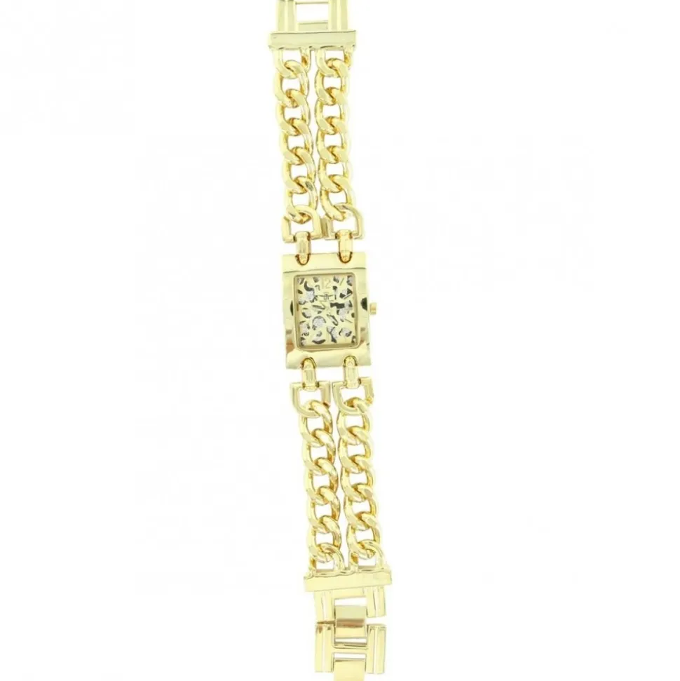 Montre Gourmette Femme Acier Doré MICHAEL JOHN 356