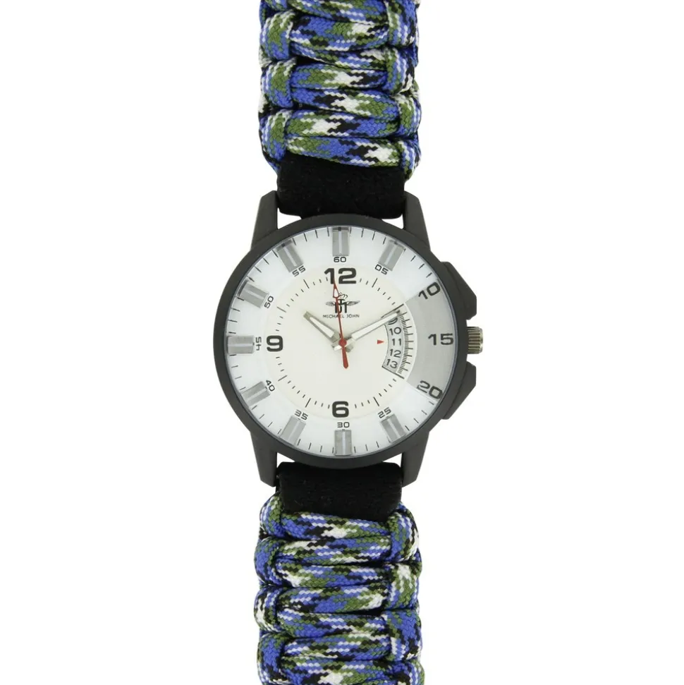 Montre Homme Boussole Bleu M. JOHN 305