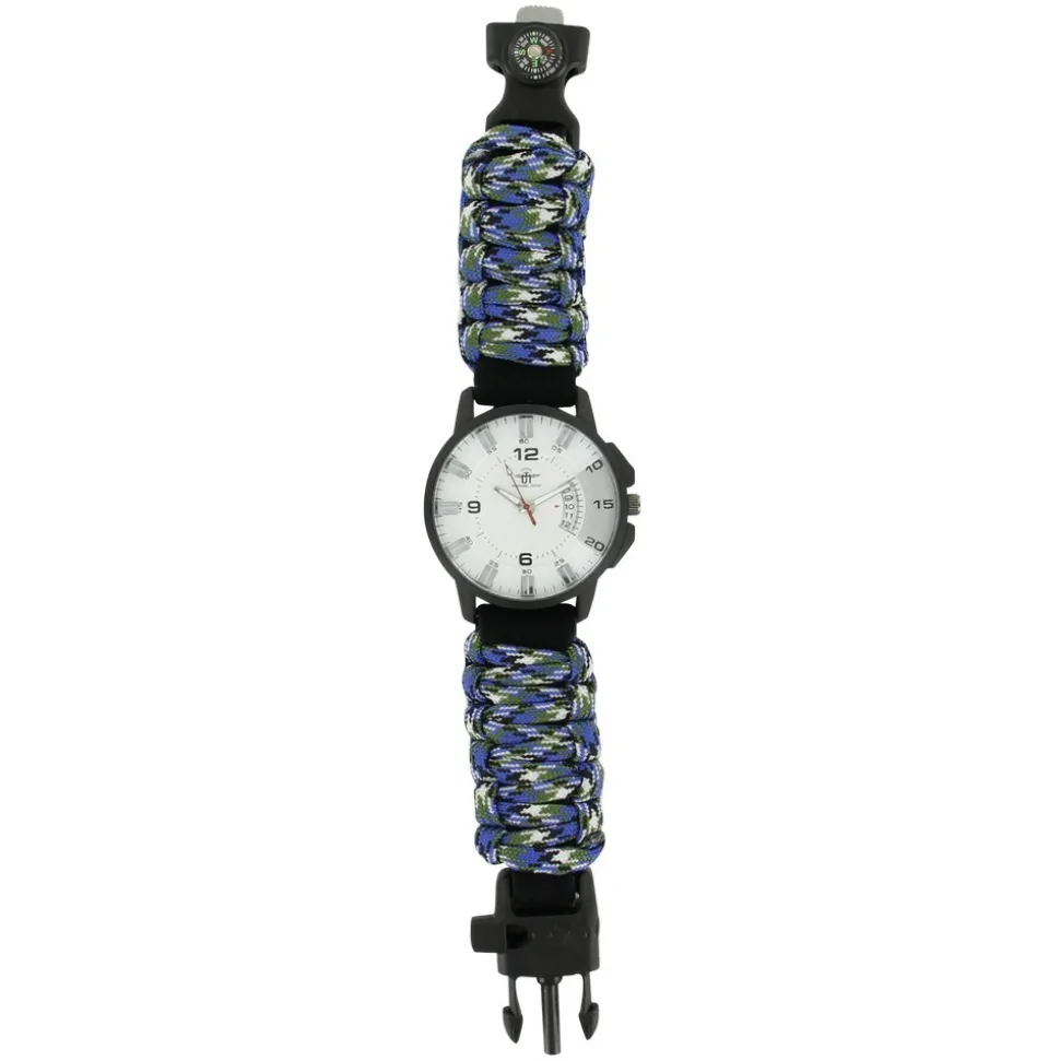 Montre Homme Boussole Bleu M. JOHN 305