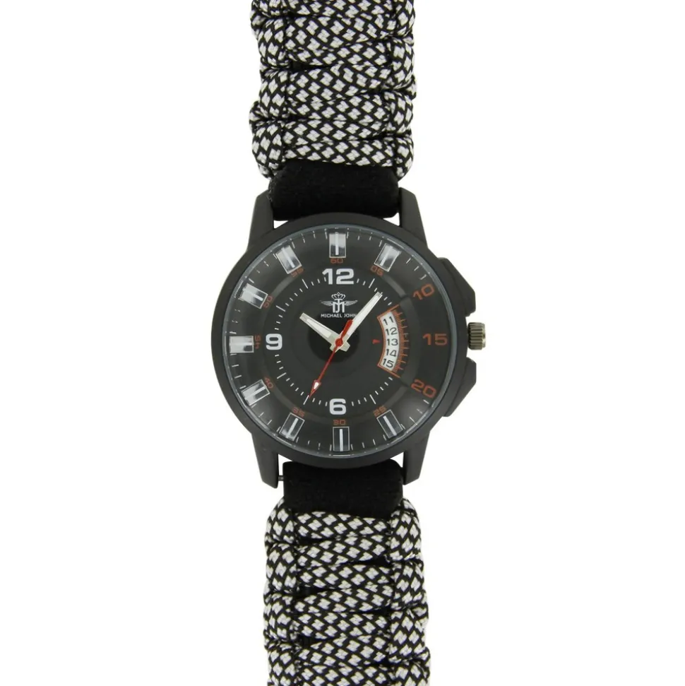 Montre Homme Boussole Noir M. JOHN 378