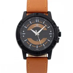 Montre Homme Bracelet Marron M. JOHN