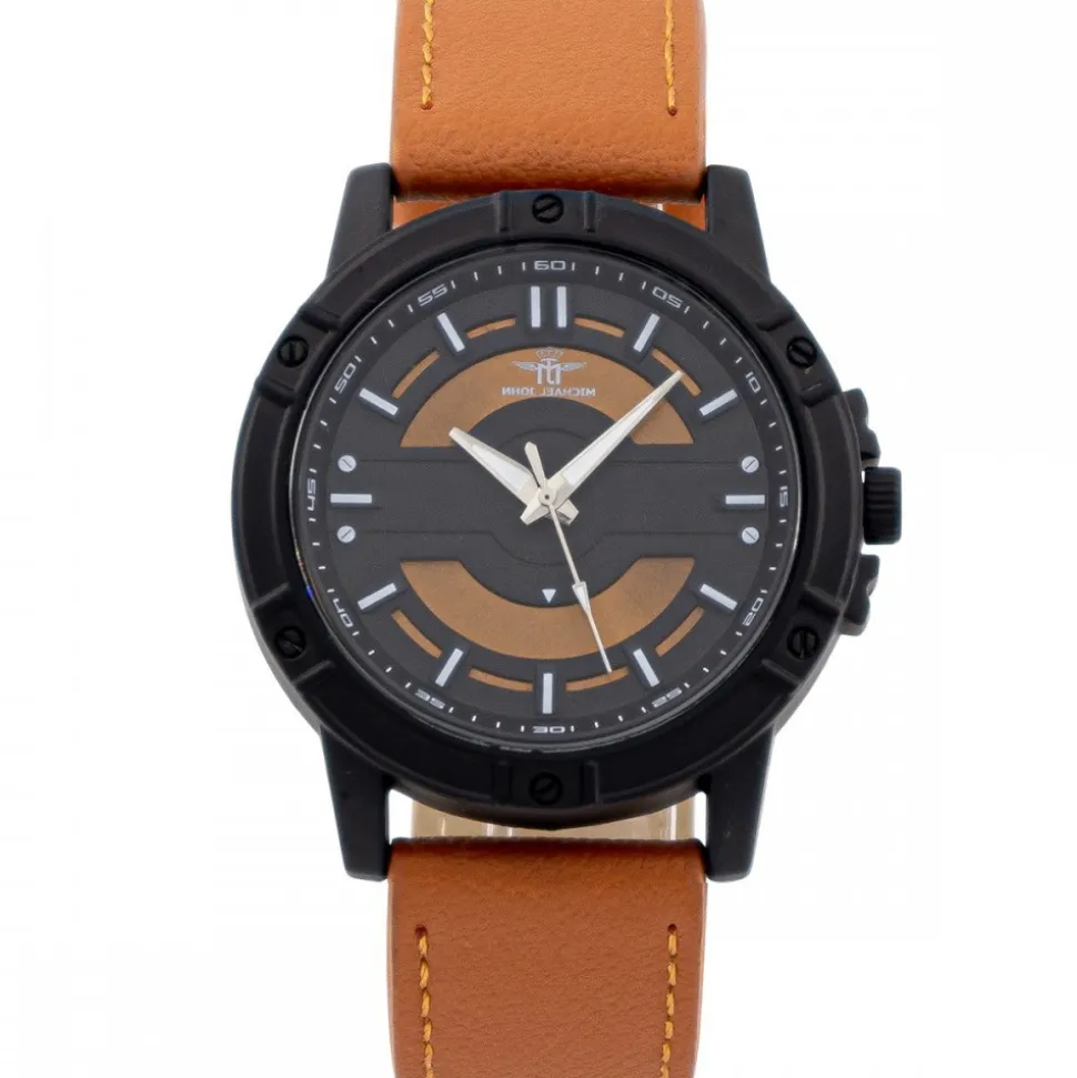 Montre Homme Bracelet Marron M. JOHN