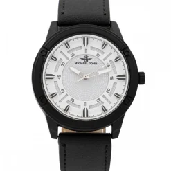 Montre Homme Bracelet Noir M. JOHN