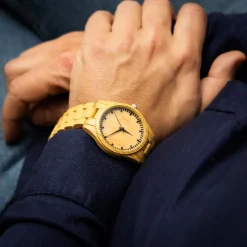 Montre Homme en Plastique Bois CHTIME