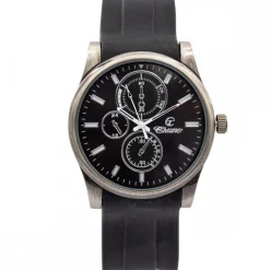 Montre Homme en Silicone Noir CHTIME
