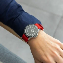 Montre Homme Fashion Tissu Rouge GIORGIO