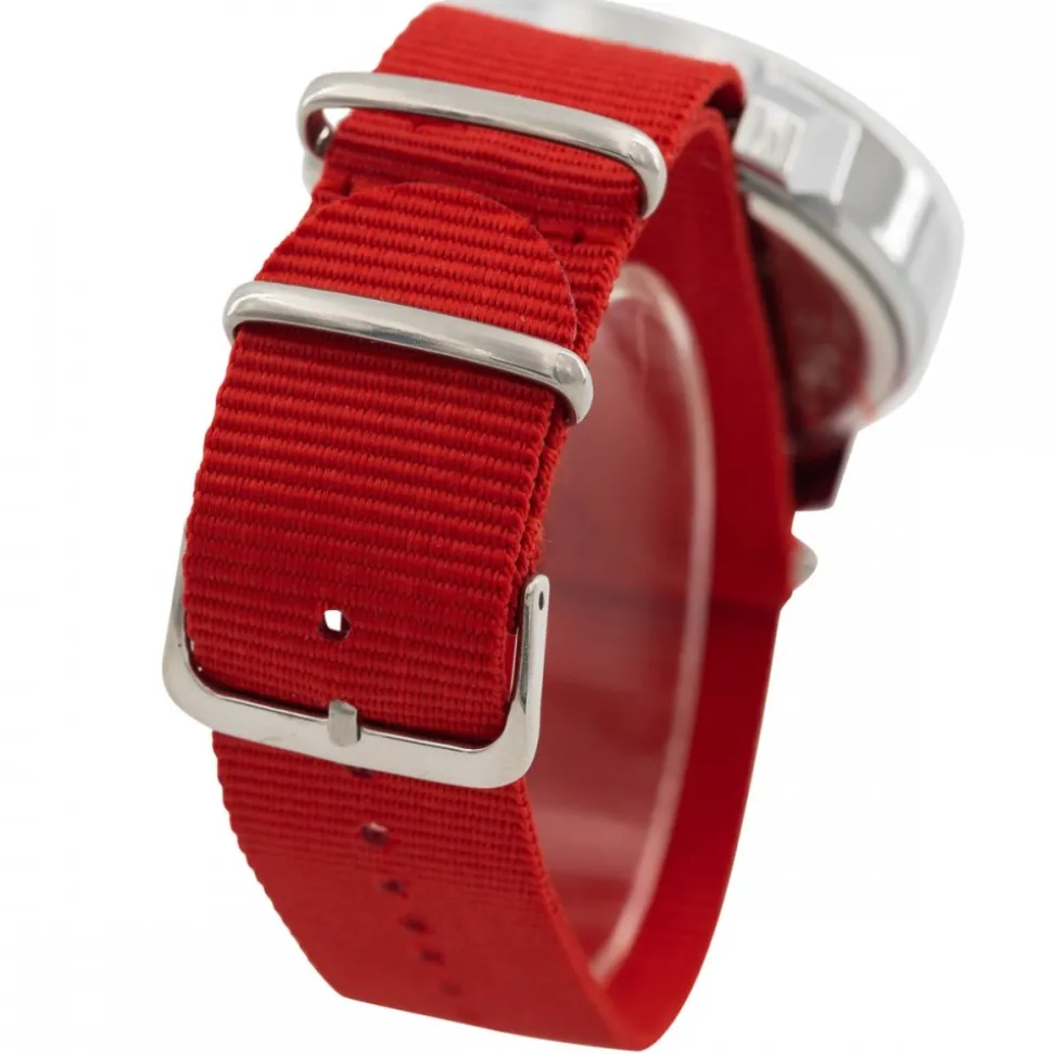 Montre Homme Fashion Tissu Rouge GIORGIO