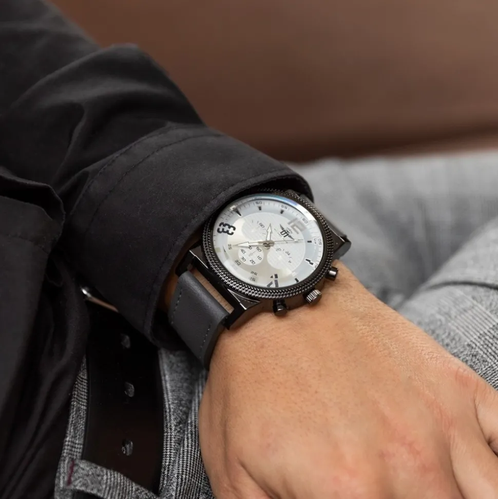 Montre Homme Gris M. JOHN
