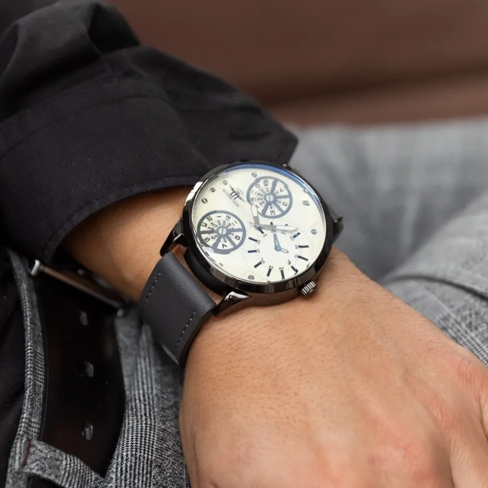Montre Homme Gris M. JOHN