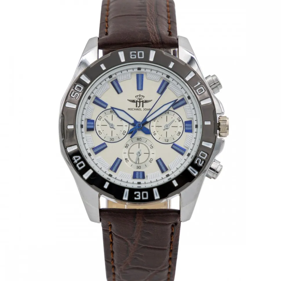 Montre Homme Marron M. JOHN