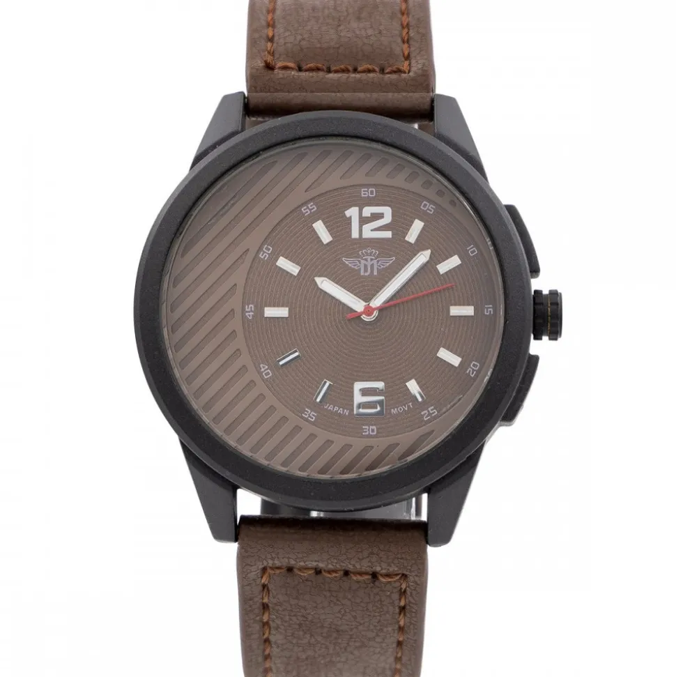 Montre Homme Marron M. JOHN