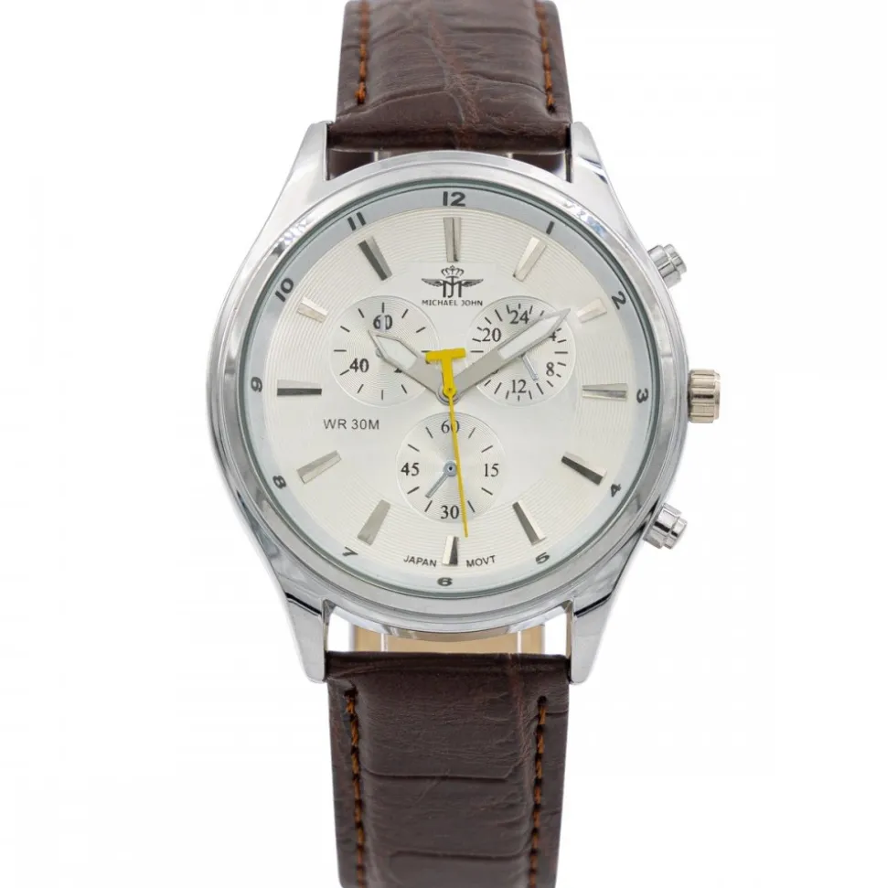 Montre Homme Marron M. JOHN