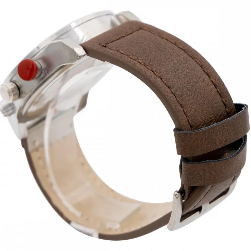 Montre Homme Marron M. JOHN