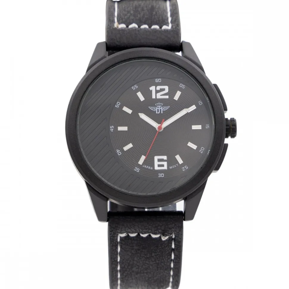 Montre Homme Noir M. JOHN