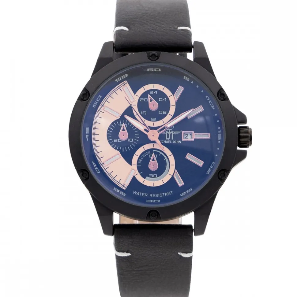 Montre Homme Noir M. JOHN