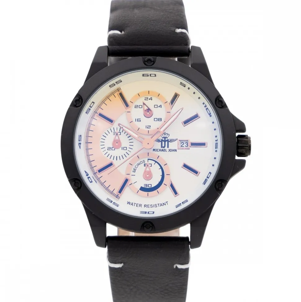 Montre Homme Noir M. JOHN