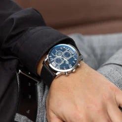 Montre Homme Noir M. JOHN