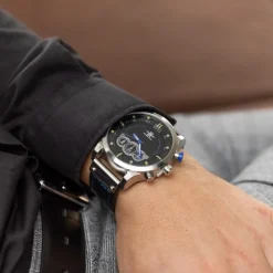Montre Homme Noir M. JOHN
