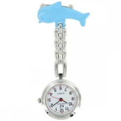 Montre Infirmière Dauphin Bleu KRAZY