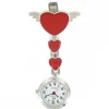 Montre Infirmière Métal Cœur Rouge KRAZY